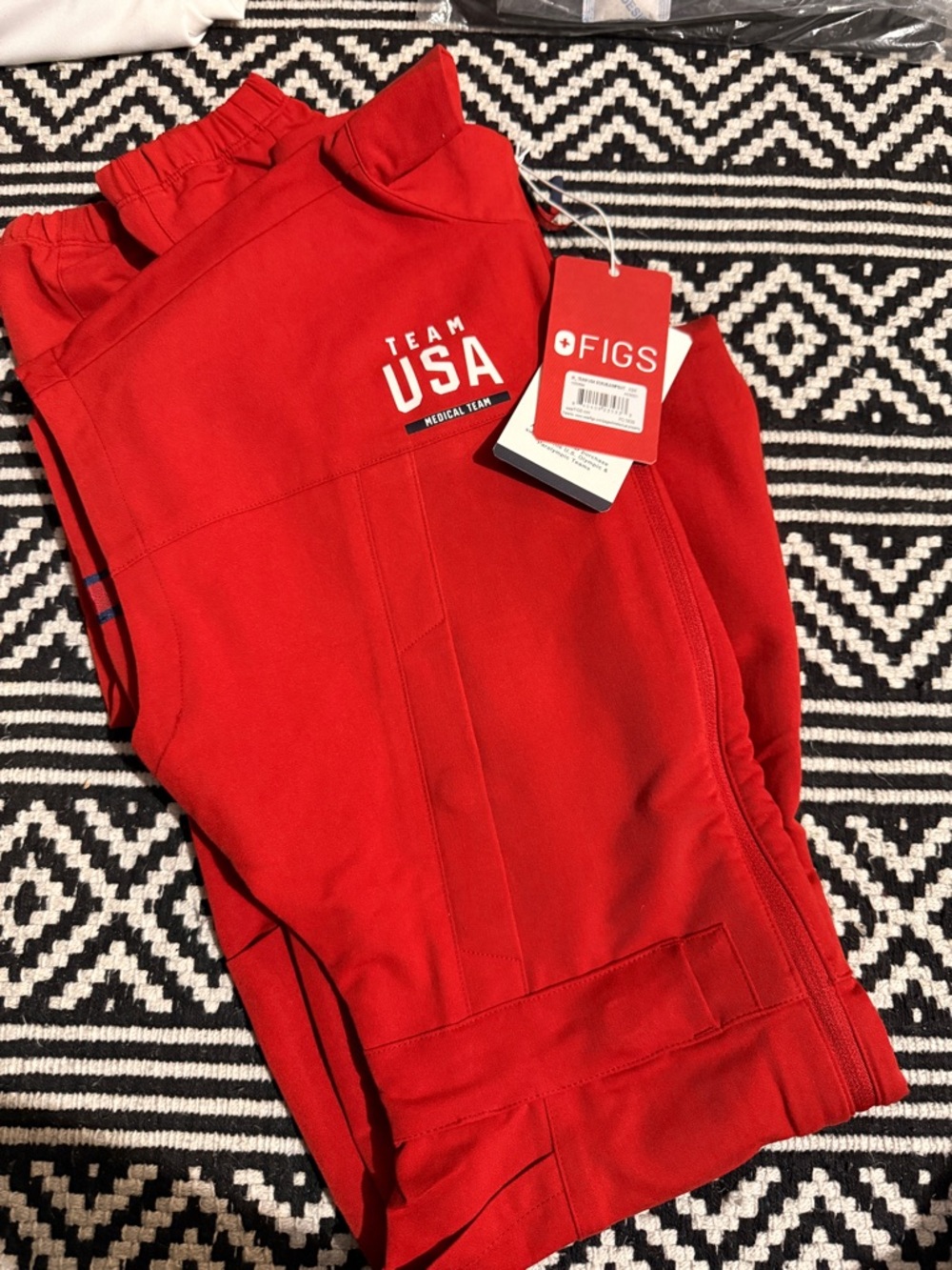 FIGS Red Team USA Medical Jumpsuit